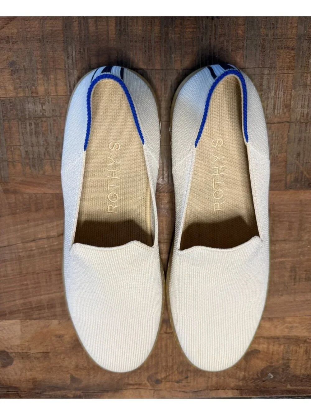 Rothy’s The Original Slip On Sneakers Womens Size 9 Comfort Flat Vanilla Bean